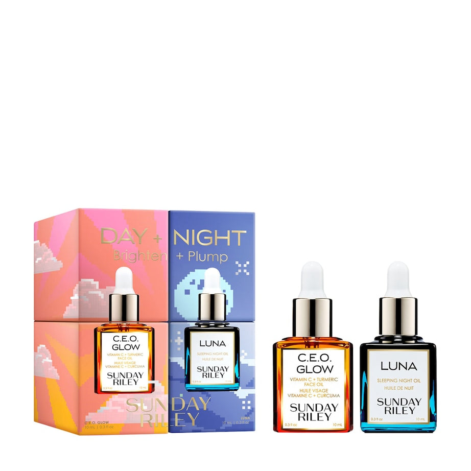 Sunday Riley Day + Night Bright Gift Set