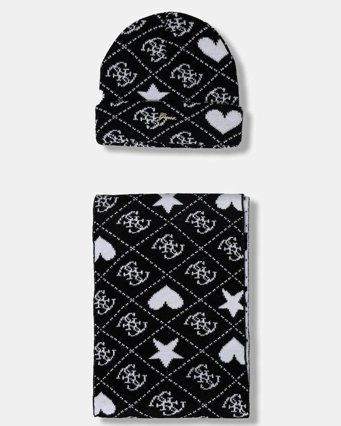 Guess Çocuk Şapka ve Atkı (2 Parça)