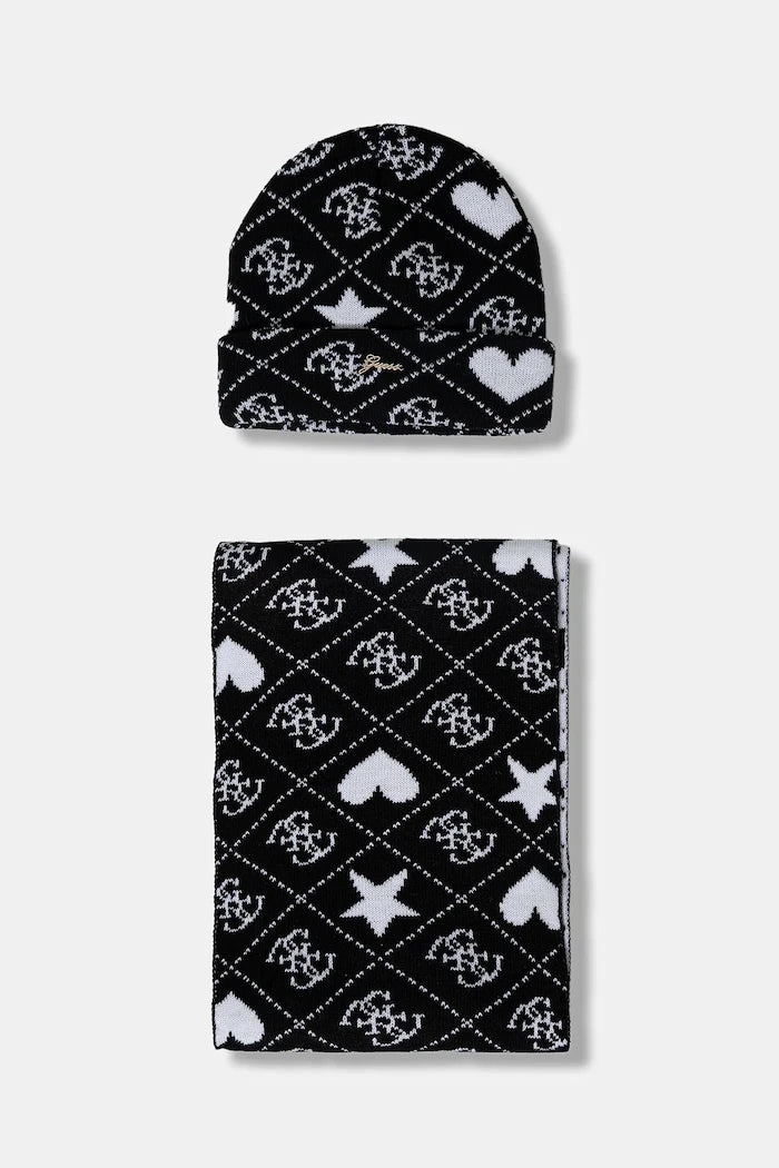 Guess Çocuk Şapka ve Atkı (2 Parça)