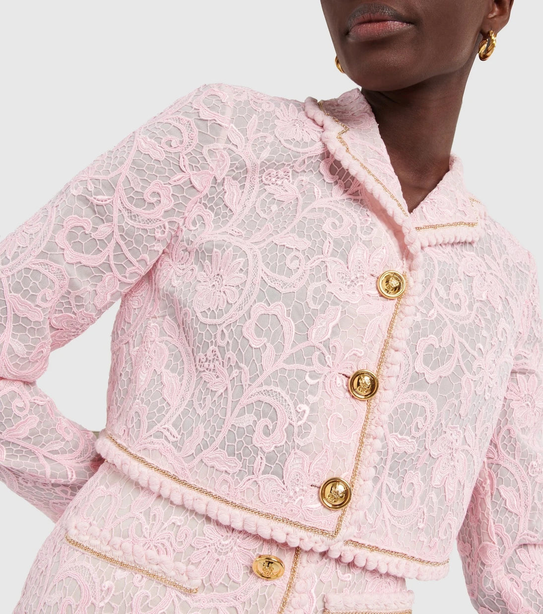 Giambattista Valli - Cropped lace jacket