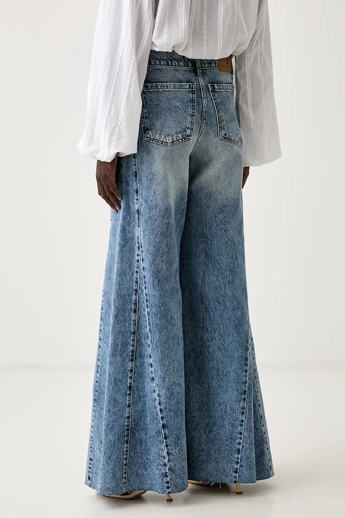 Haveone flare kadın jean