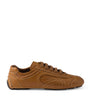 Prada Nappa Leather Antiqued Sneakers