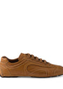Prada Nappa Leather Antiqued Sneakers