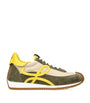 LOEWE Green Suede Flow Runner Sneakers