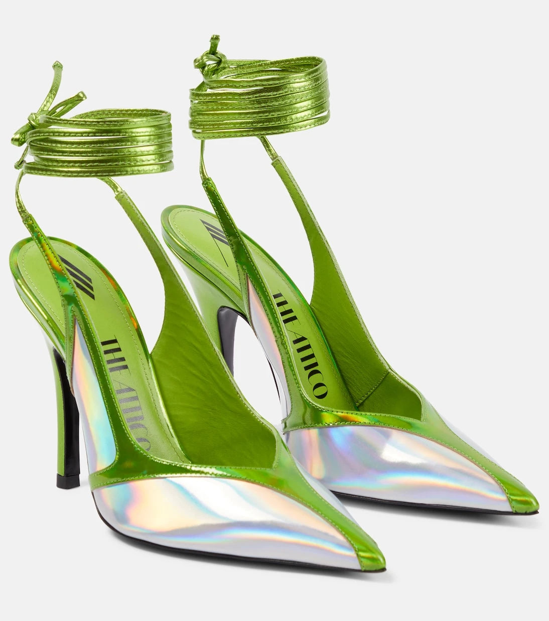 The Attico - Venus leather pumps