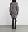 Aeron Grey Wool Desert Polo Mini Dress