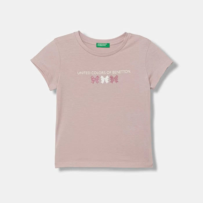 United Colors of Benetton тениска за деца от памук