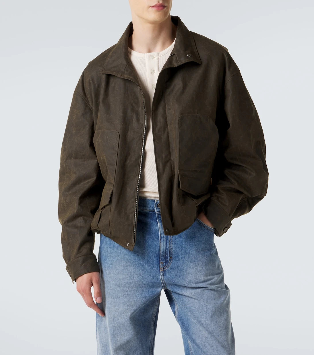 Calvin Klein Collection - Donald cotton blouson jacket