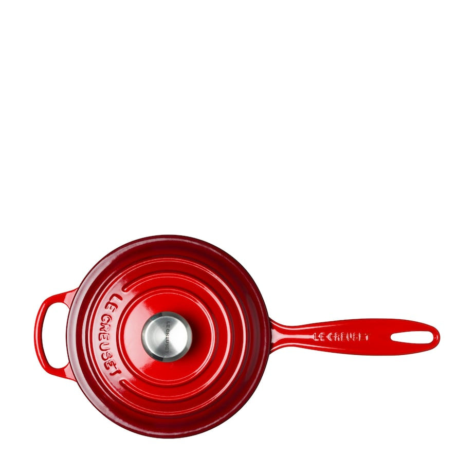 Set of 3 Cast Iron Saucepans