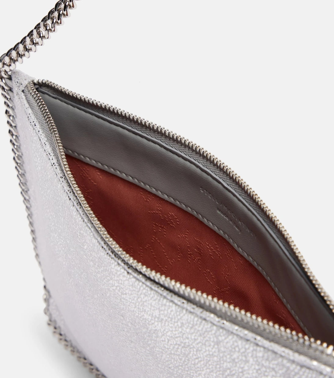 Stella McCartney - Falabella Mini metallic shoulder bag