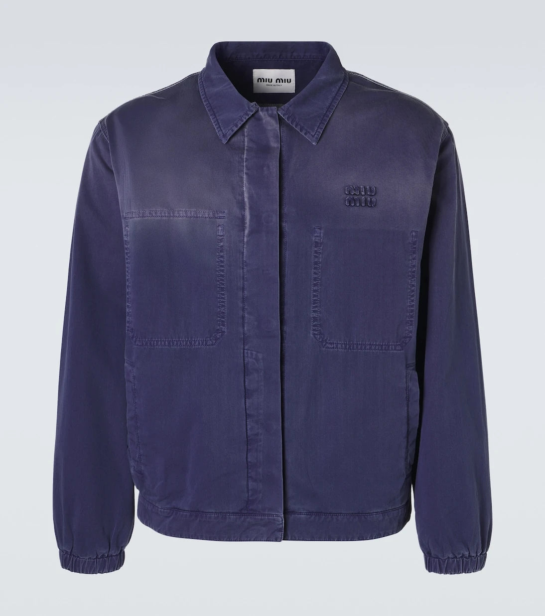 Miu Miu - Cotton twill overshirt