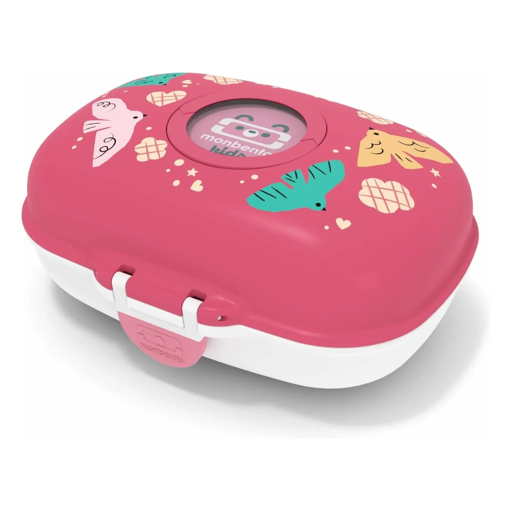 Monbento - MB Gram Oiseaux snack box | Pink