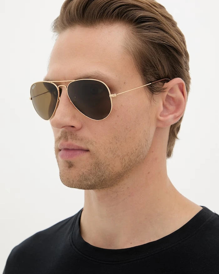 Ray-Ban слънчеви очила AVIATOR LARGE METAL
