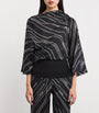 Rick Owens Black Printed Cylinder Top