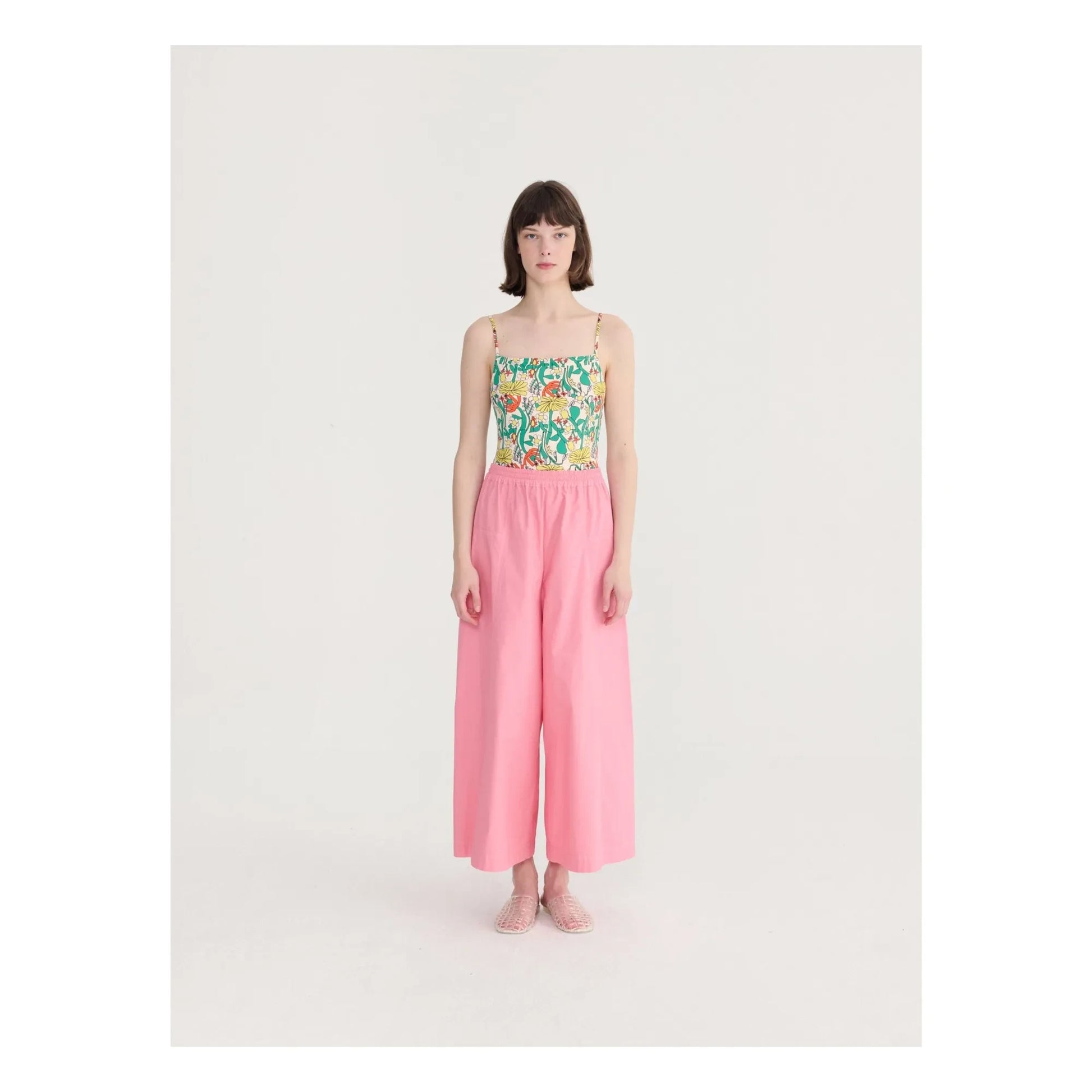 Bobo Choses - Paper Touch organic cotton pants | Pink