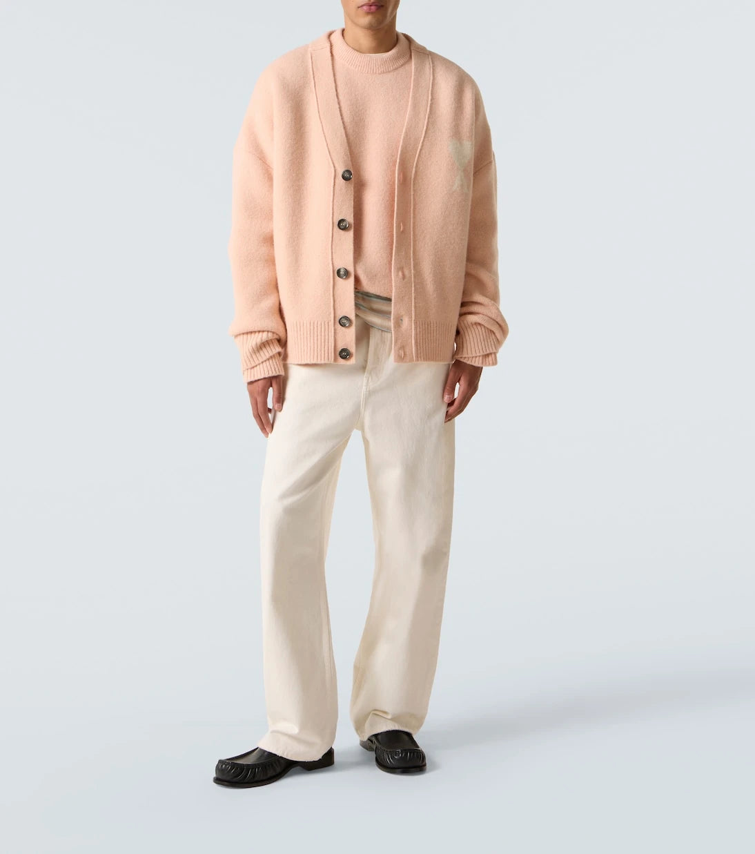 Ami Paris - Ami de Cœur alpaca and wool-blend sweater