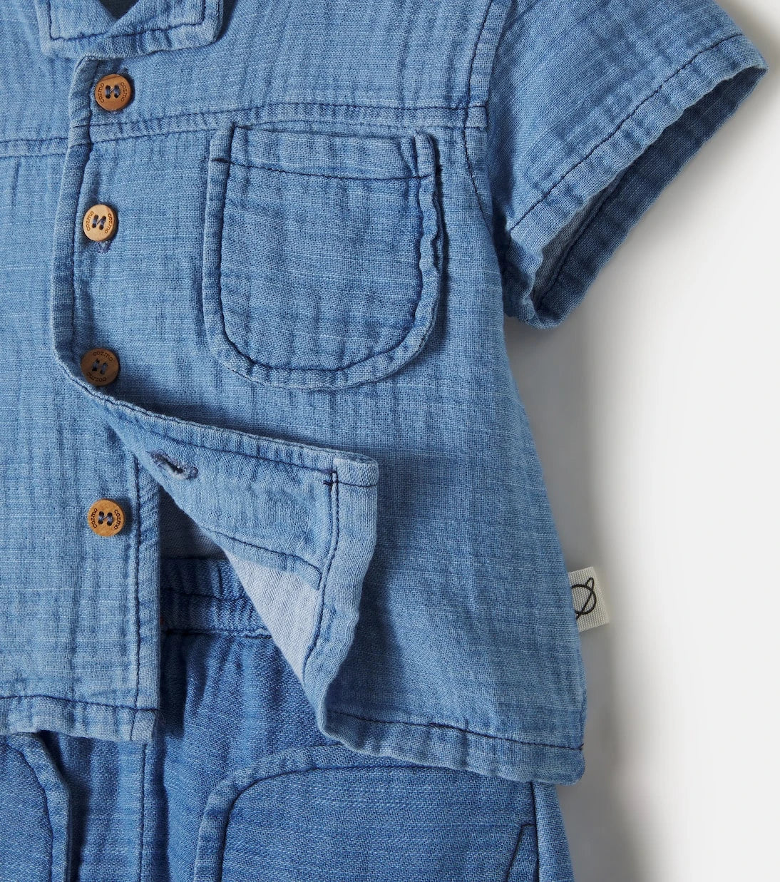 Cozmo - Baby Gale shirt and Kai shorts set