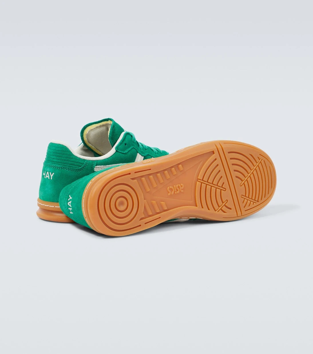 Asics - x Hay Skyhand OG leather sneakers