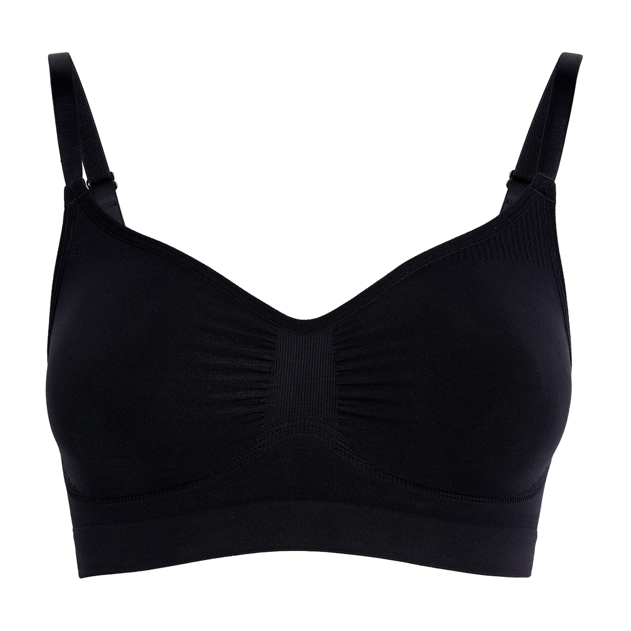 Skims Black Seamless Sculpt Bralette