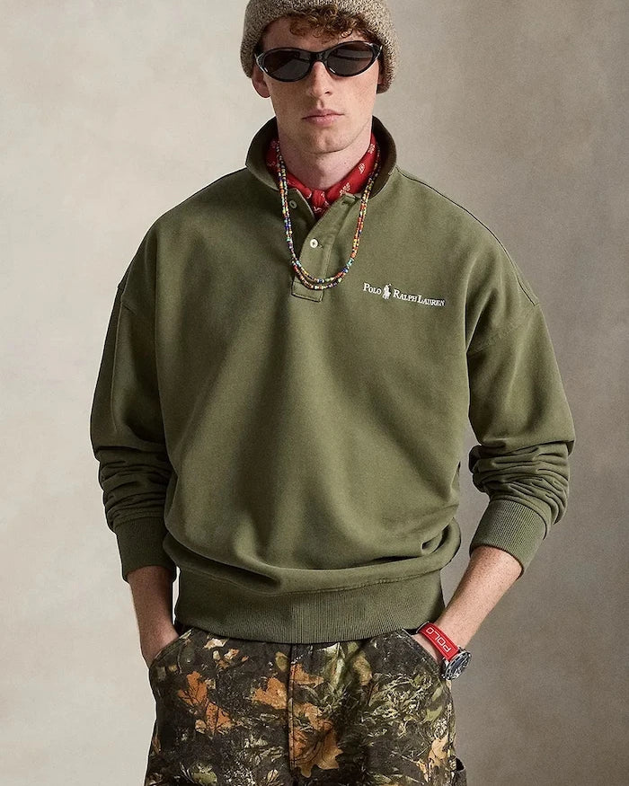 Polo Ralph Lauren Erkek Pamuklu Polo Yaka Tişört