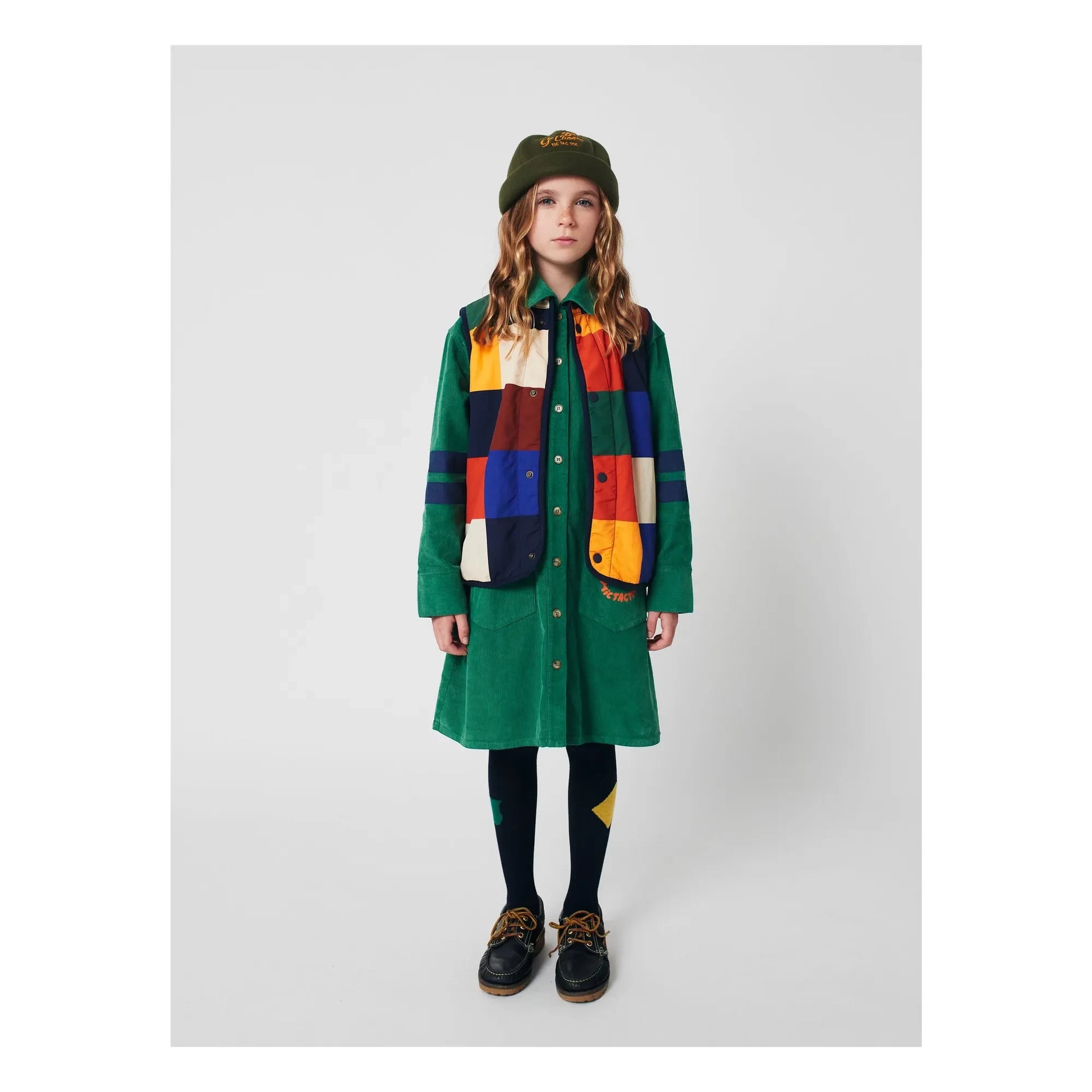 Bobo Choses - Organic cotton Jocker tights | Midnight blue