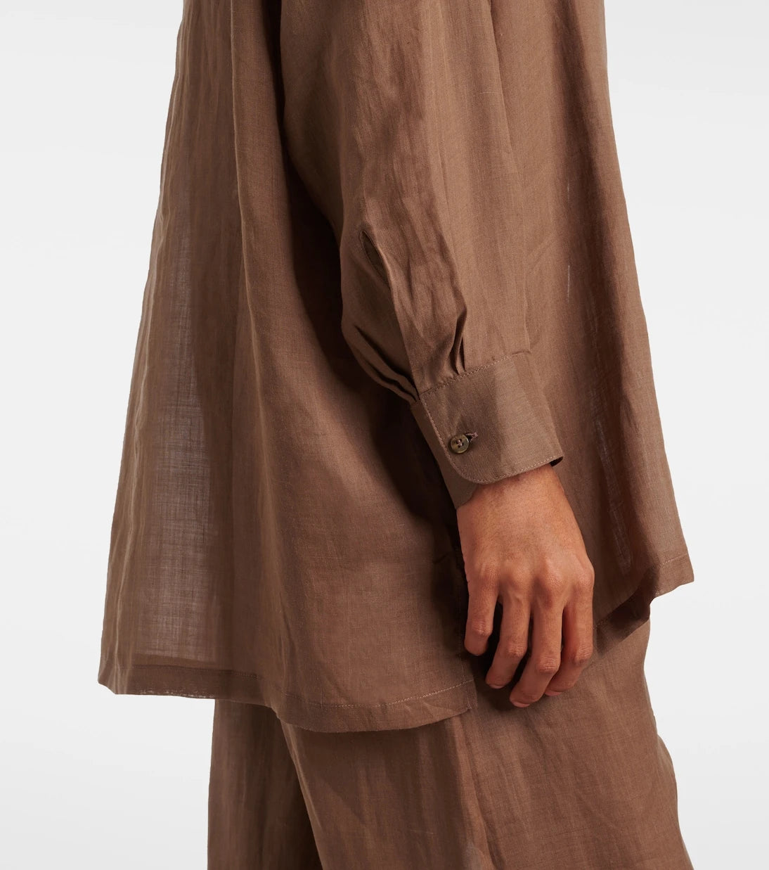 Leset - Niko oversized ramie shirt