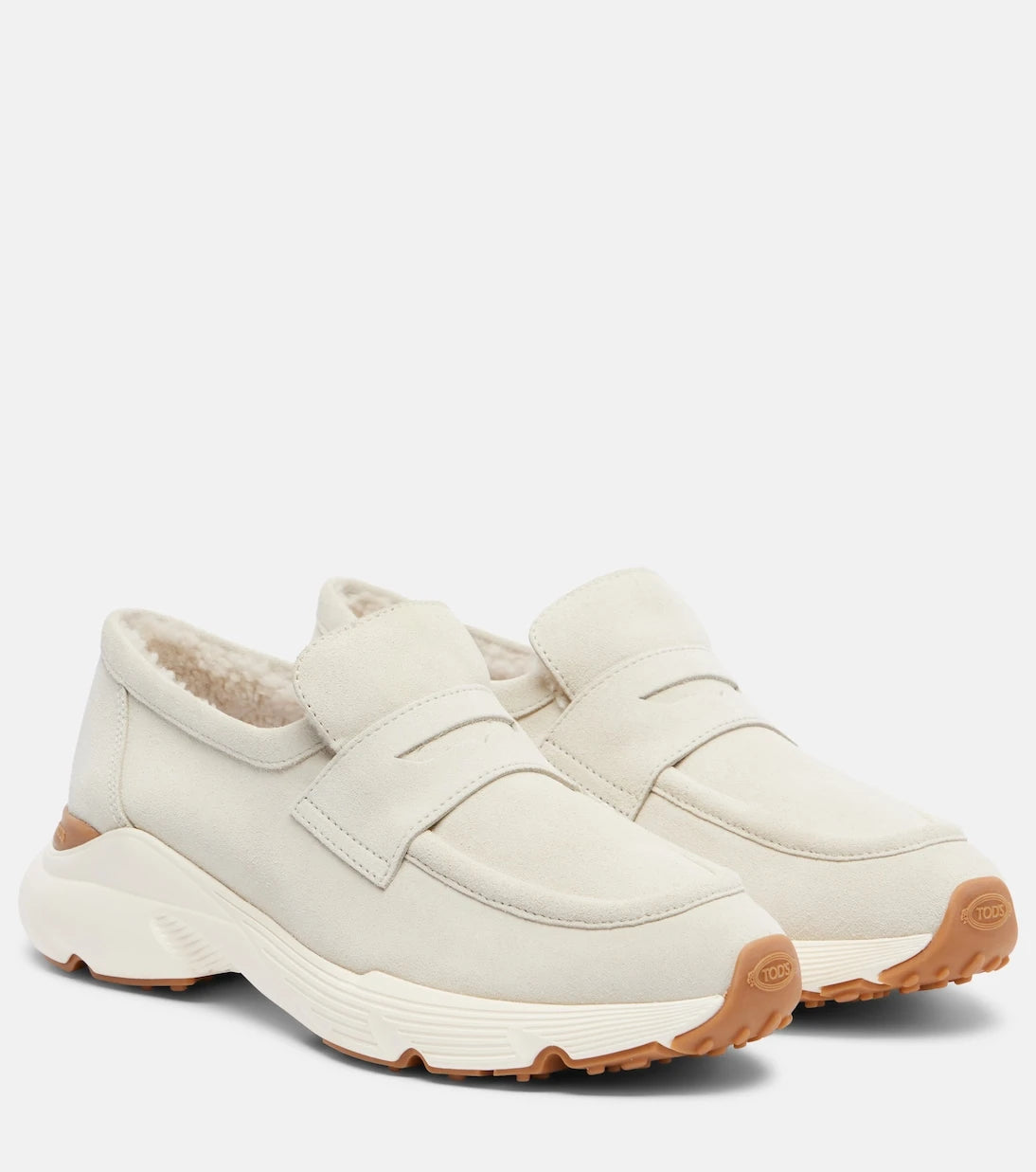 Tod's - Sport Run suede loafers
