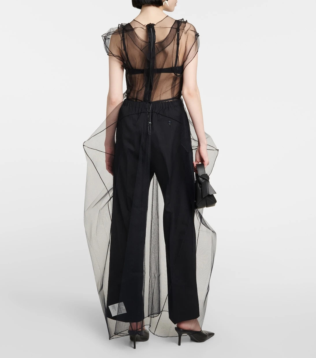 Acne Studios - Mesh maxi skirt