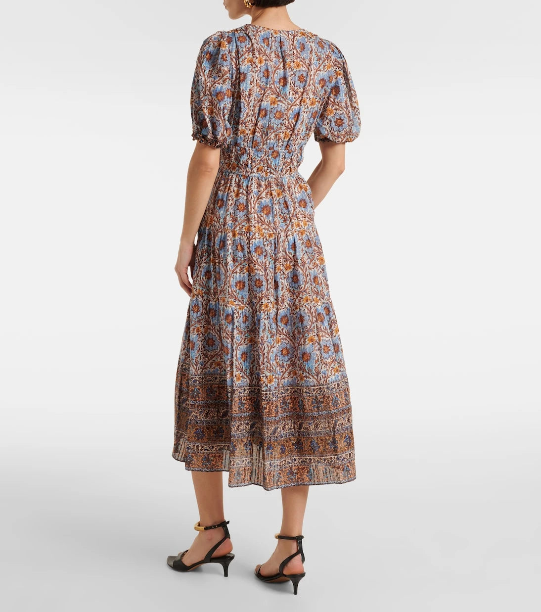 Ulla Johnson - Ilana printed cotton-blend midi dress