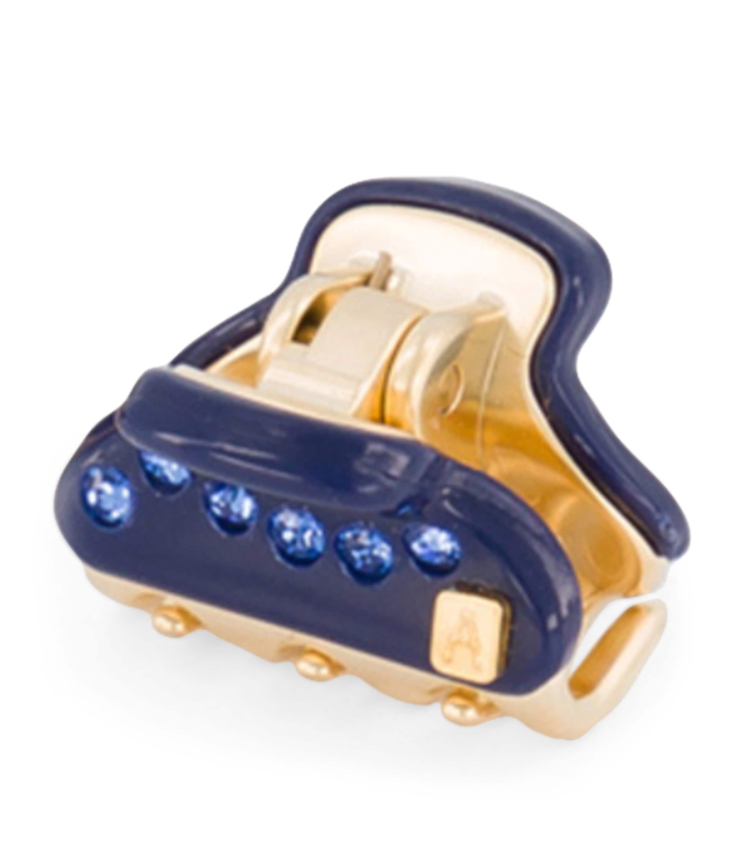 Alexandre de Paris Gold-Plated Mini Claw Hair Clips (Set of 2)