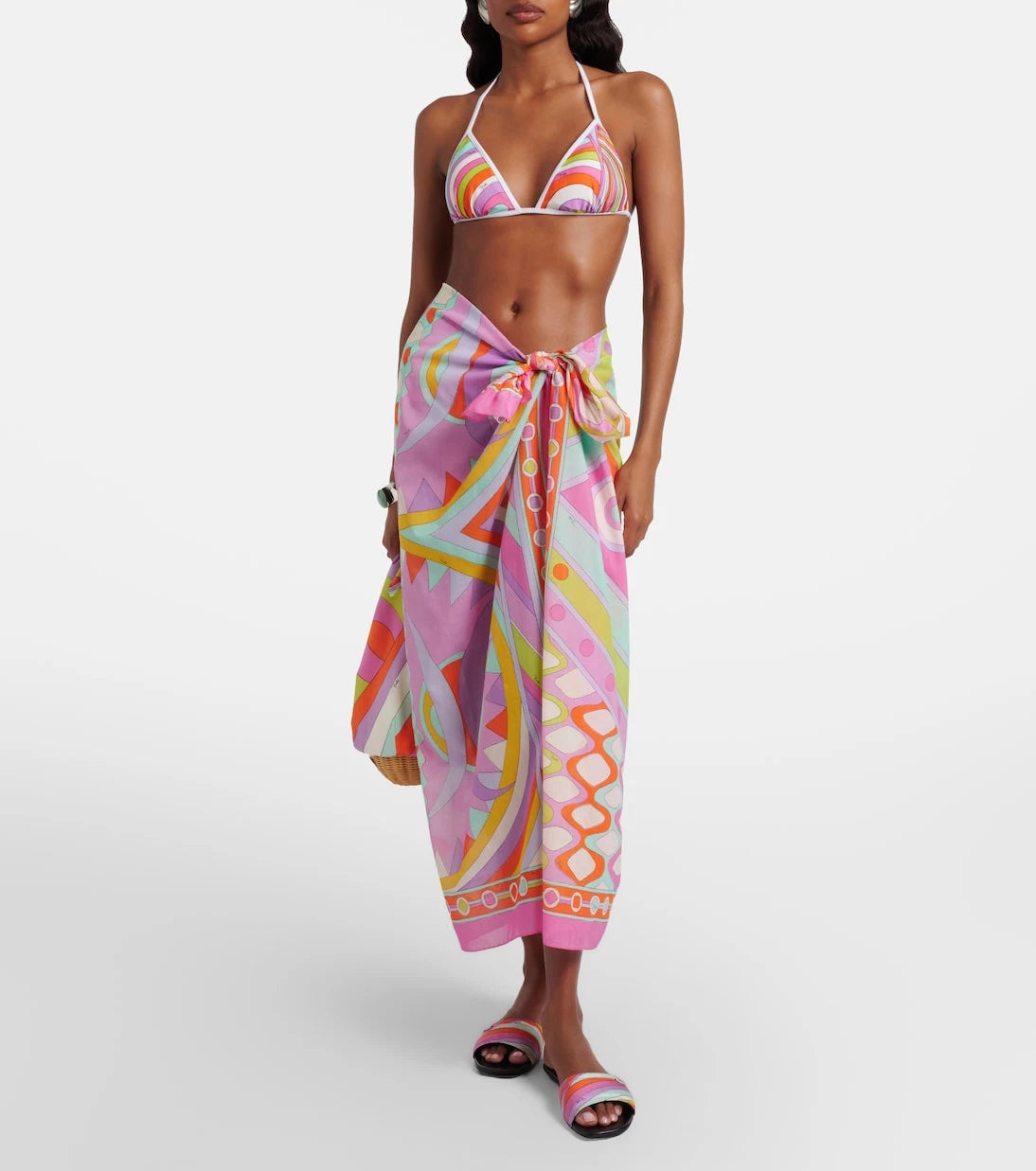 Pucci - Manuba cotton beach cover-up
