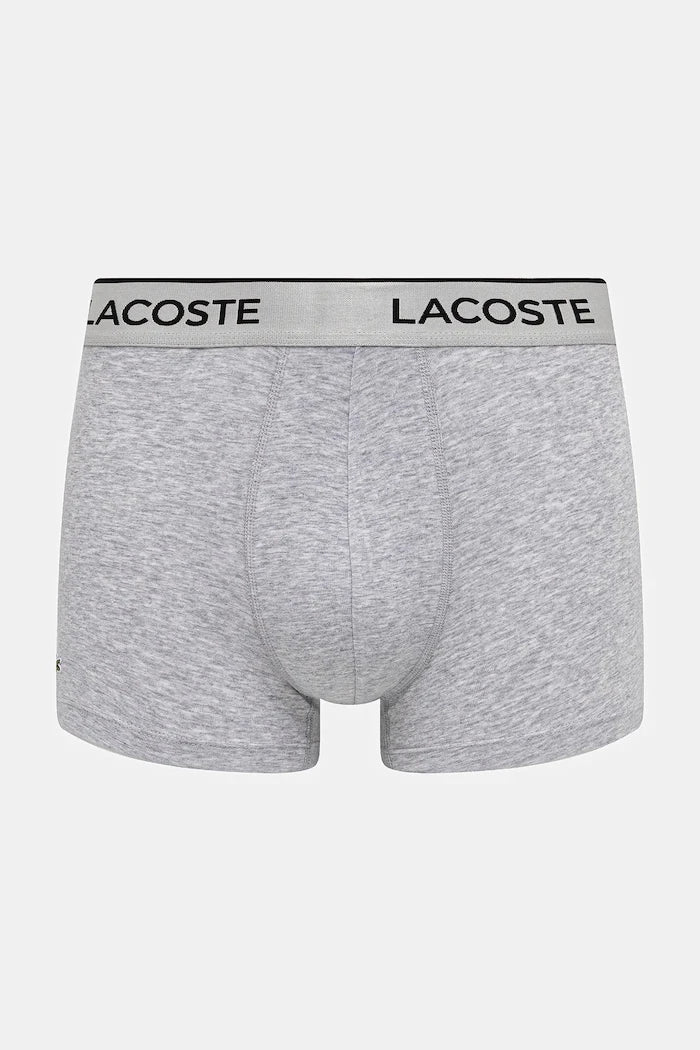 Lacoste Erkek Dar Kesim Pamuklu Boxer 3'lü