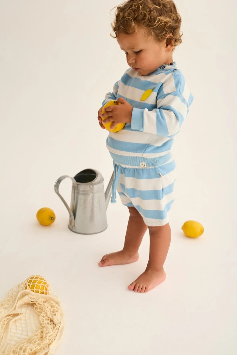 Cozmo - Baby Kelly sweatshirt and Cali shorts set