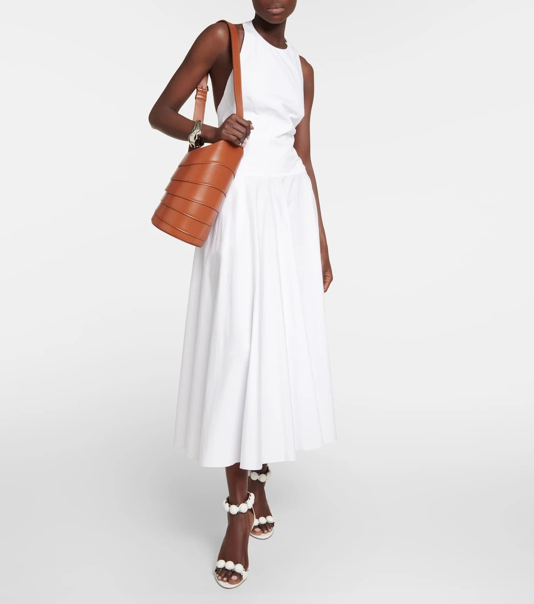 Alaïa - Babel Small leather shoulder bag