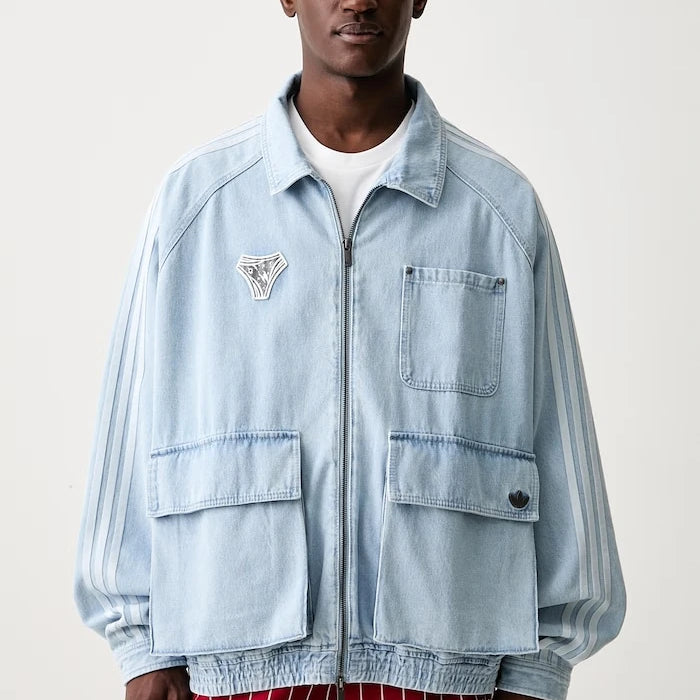 adidas Originals erkek pamuklu kot ceket