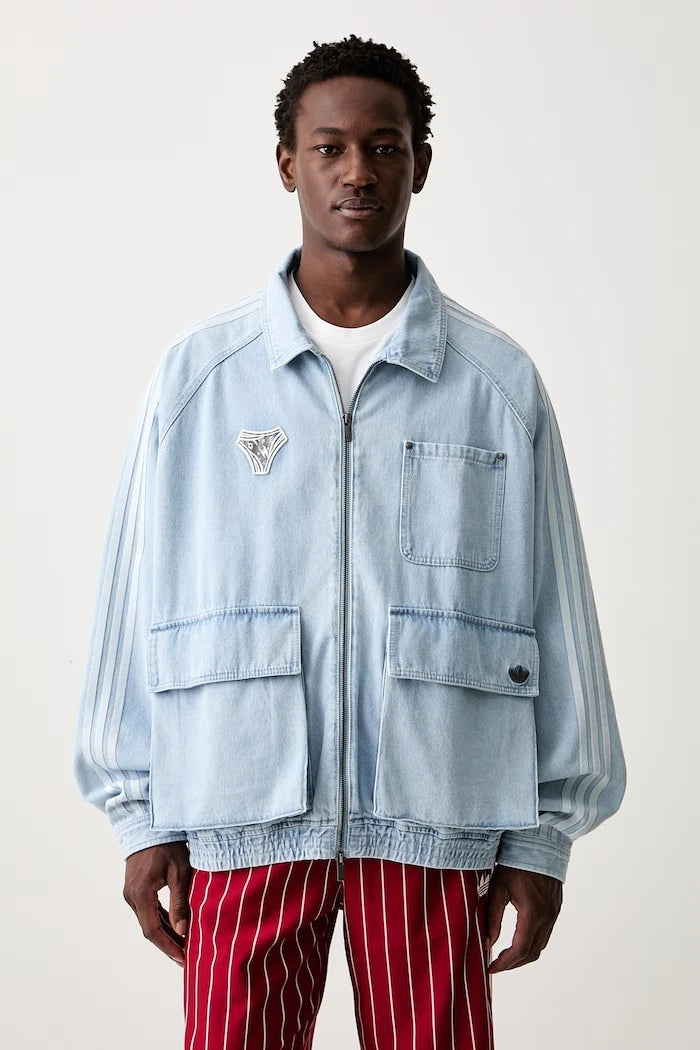 adidas Originals erkek pamuklu kot ceket