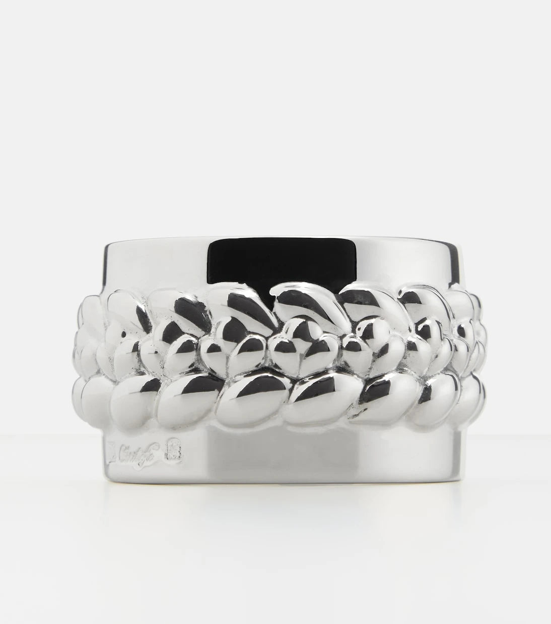 Christofle - Babylone silver-plated napkin ring