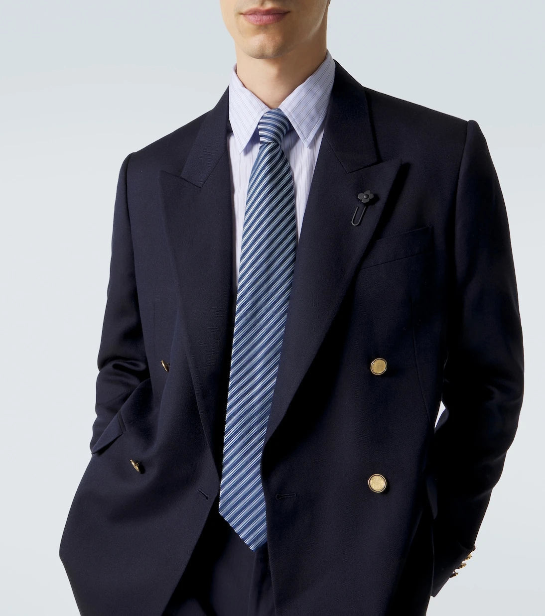 Lardini - Yün, kaşmir ve ipek blazer ceket
