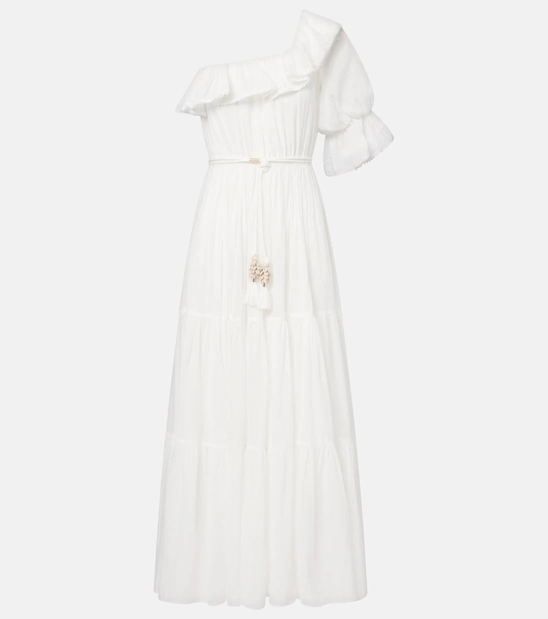 Poupette St Barth - Jay ruffled cotton muslin maxi dress