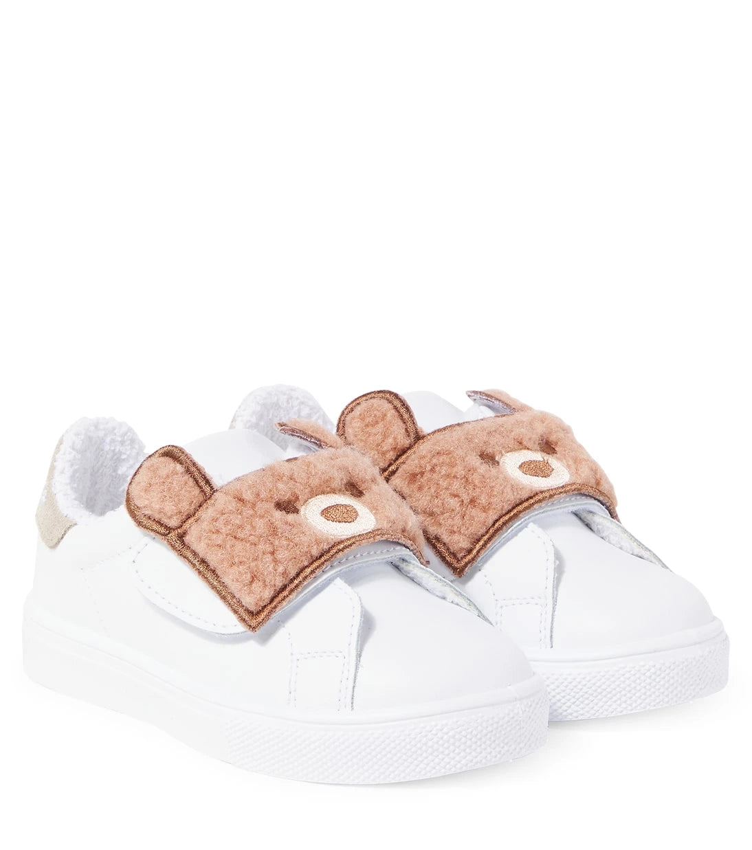 Monnalisa - Bear leather sneakers