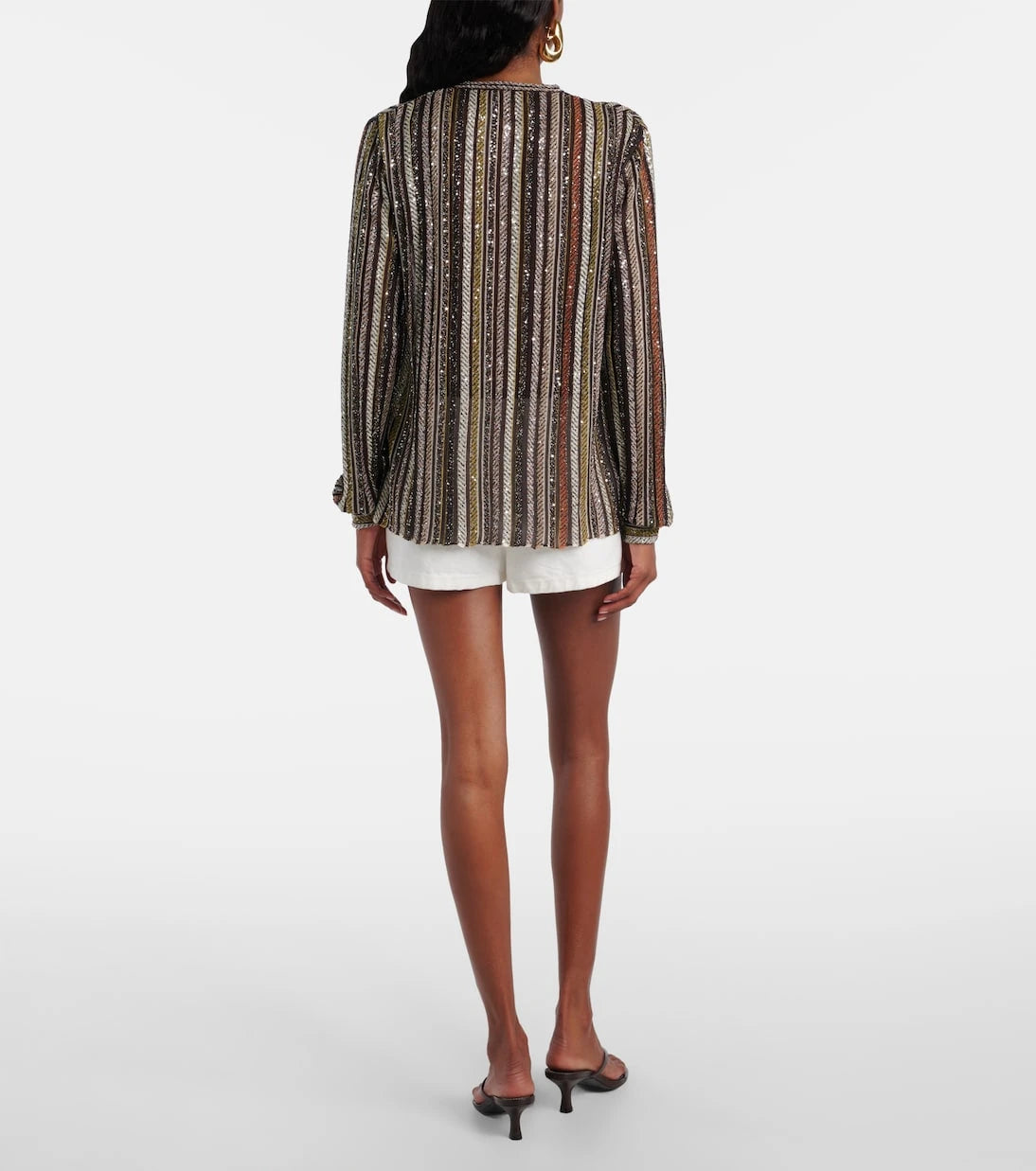 Missoni - قميص هينلي مخطط من اللاميه