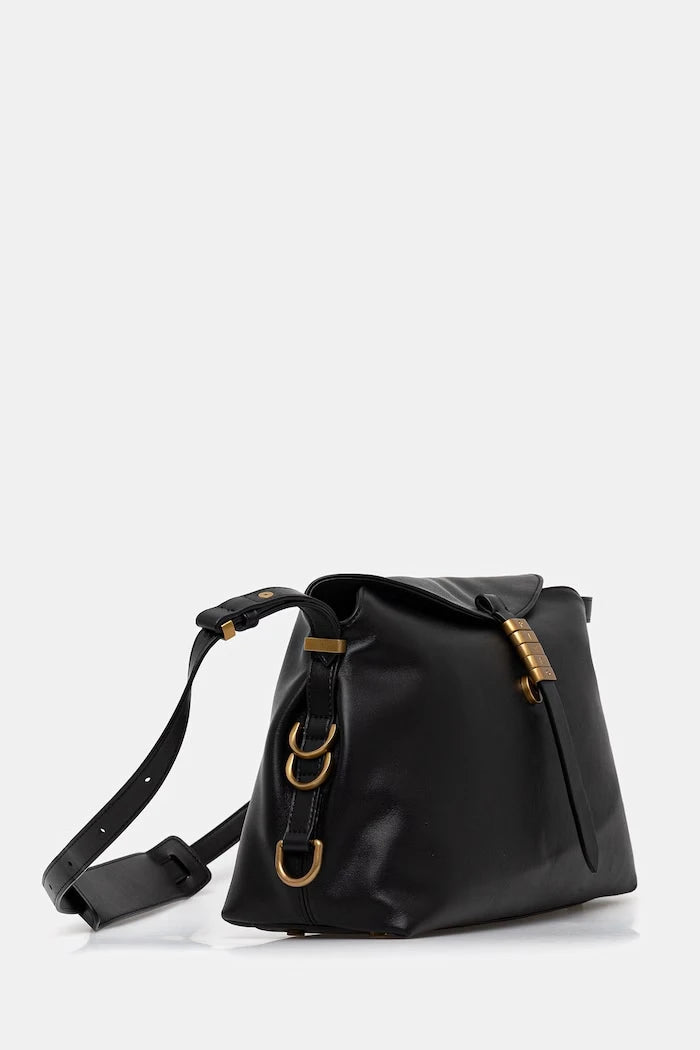 Pinko чанта crossbody дамска от кожа