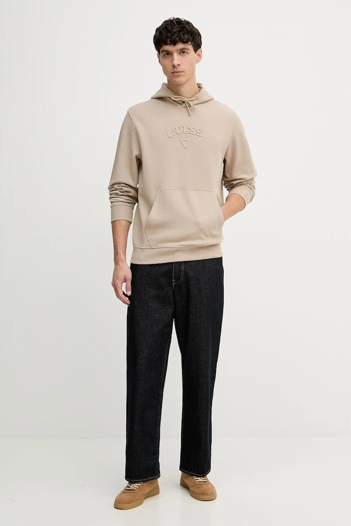 Guess erkek pamuklu sweatshirt