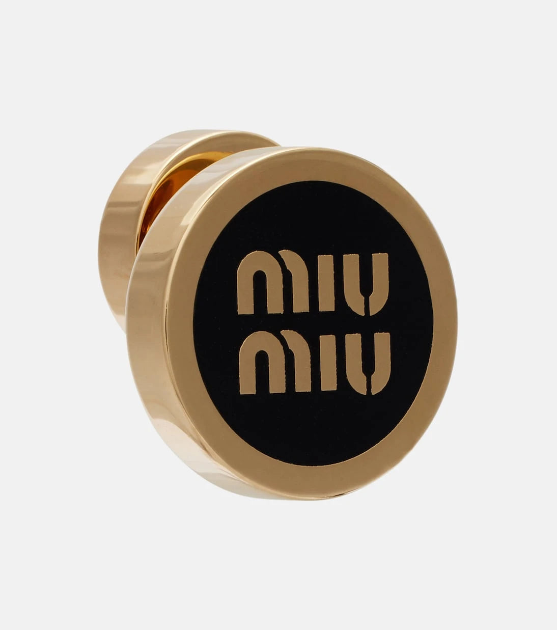 Miu Miu - Logolu Çivi Küpeler