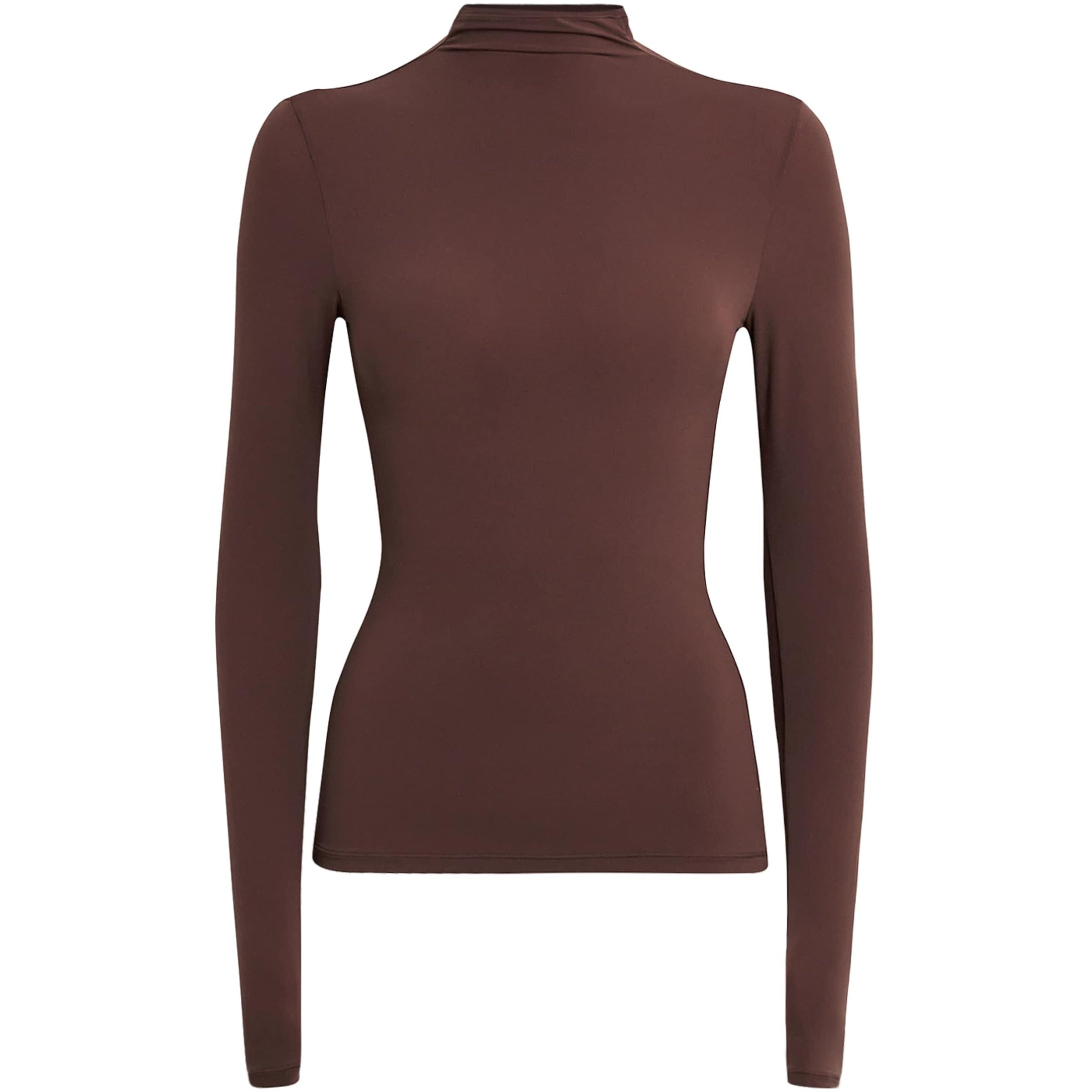 Skims Brown Fits Everyone Rollneck Top