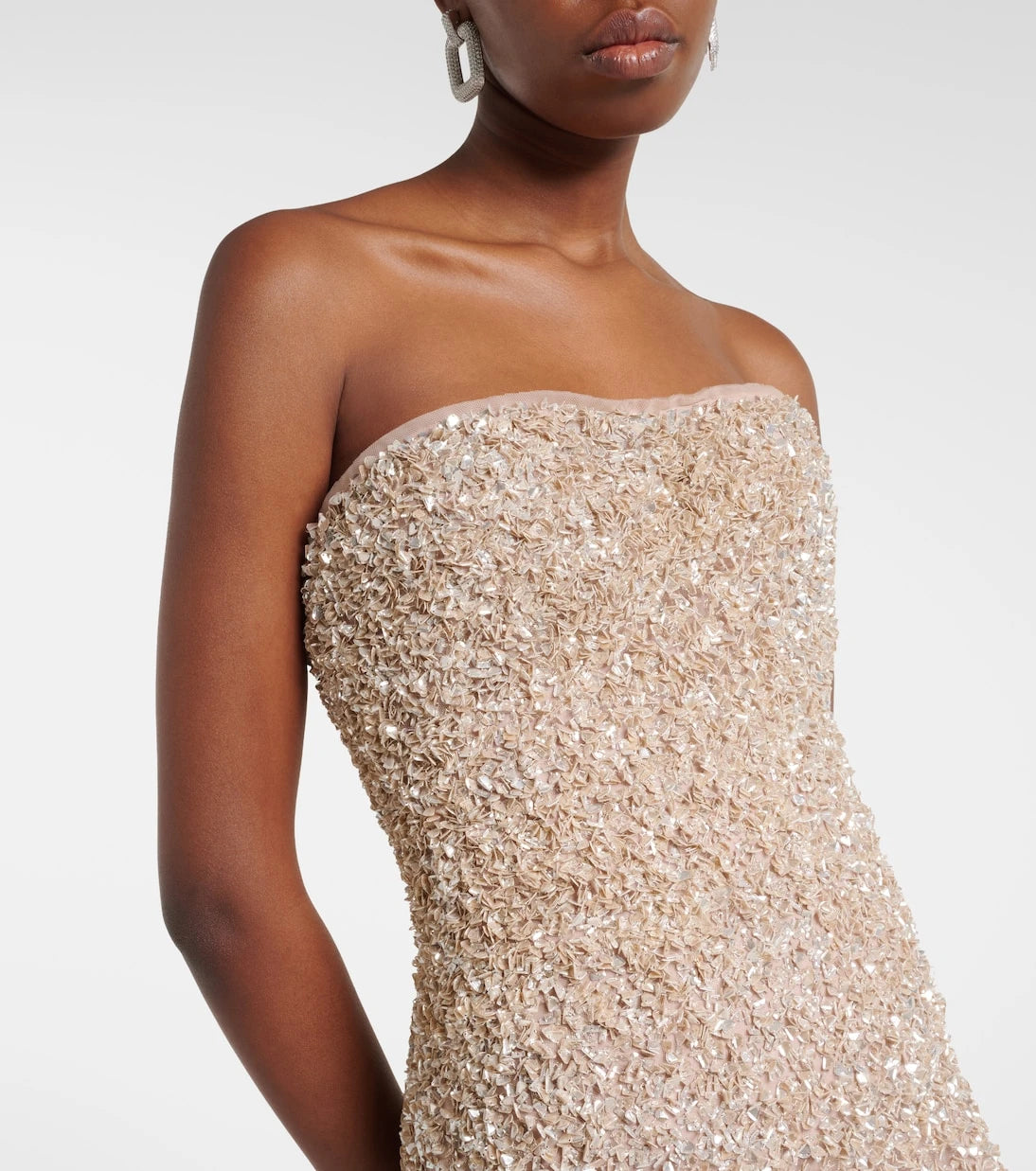 Marmar Halim - Dailin embellished bustier gown