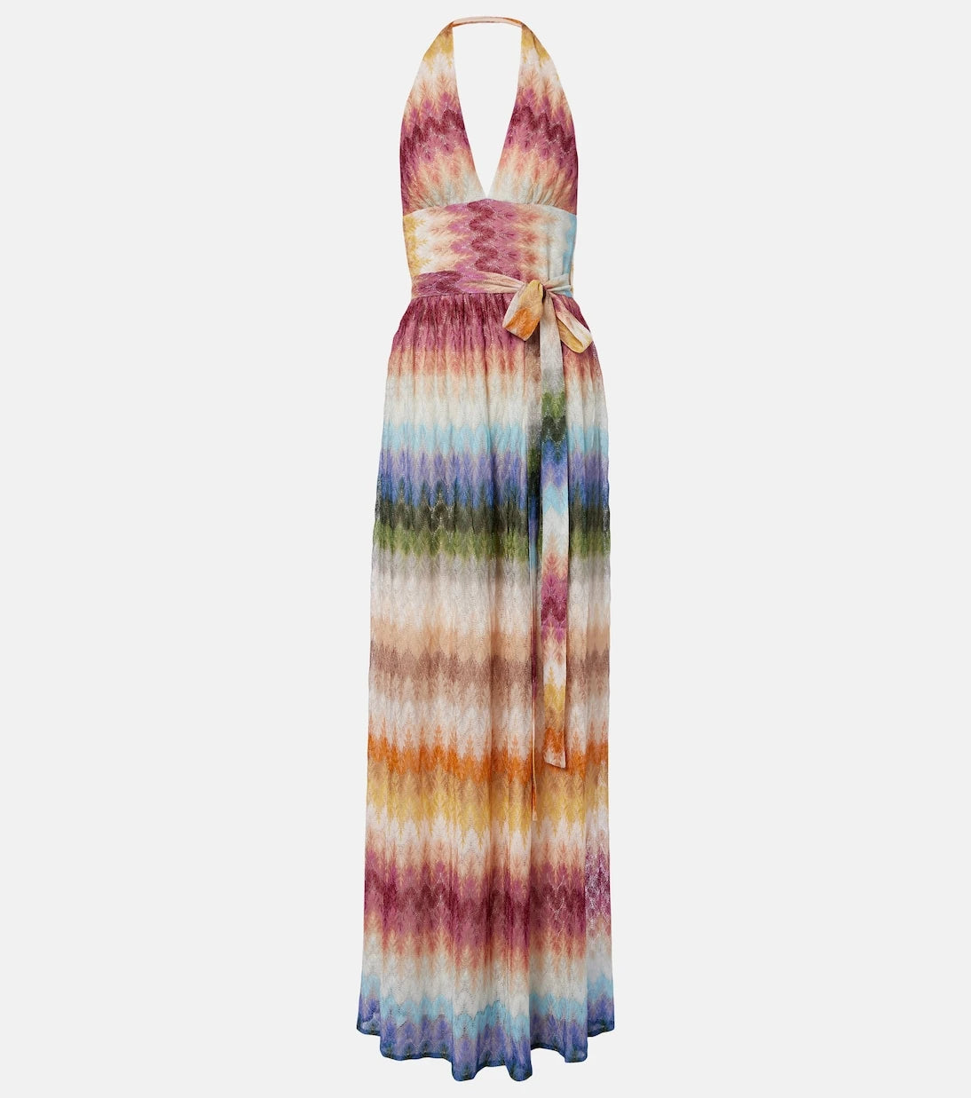 Missoni - Halterneck maxi dress