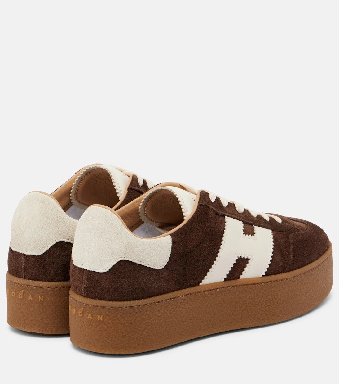 Hogan - Hogan Cool suede platform sneakers