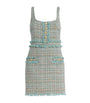 L'Agence Multi Tweed Valli Mini Dress