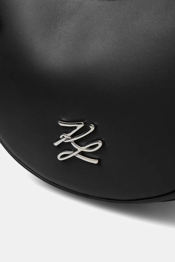 Karl Lagerfeld чанта дамска от кожа K/AUTOGRAPH